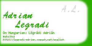 adrian legradi business card